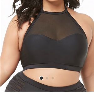 Black Swimsuit Top